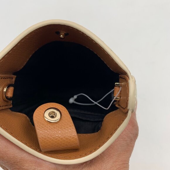 Cafune Camber Cream and Camel Italian Leather Sling - Picture 12 of 12